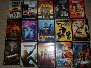 Veel DVD'S actie en thriller beschikbaar voor biedingen