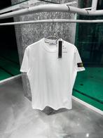 T-Shirt Stones Island Blanc, Kleding | Heren, T-shirts, Ophalen of Verzenden, Zo goed als nieuw, Wit