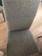 Zes eetkamerstoelen samen 150euro, Huis en Inrichting, Stoelen, Ophalen of Verzenden, Zo goed als nieuw, Grijs, Stof