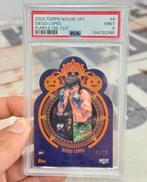 2024 Topps Noche UFC diego lopes Purple diecut /25 nr1 PSA-9, Ophalen of Verzenden, Zo goed als nieuw, Spelerskaart