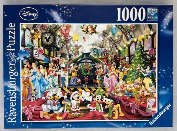 Ravensburger Disney allemaal instappen voor Kerstmis Puzzel, Hobby en Vrije tijd, Denksport en Puzzels, Zo goed als nieuw, Legpuzzel