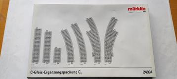 Märklin 24904 C-rail uitbreidingsset C4 beschikbaar voor biedingen
