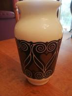 Rare vase vintage en céramique blanche, Ophalen of Verzenden