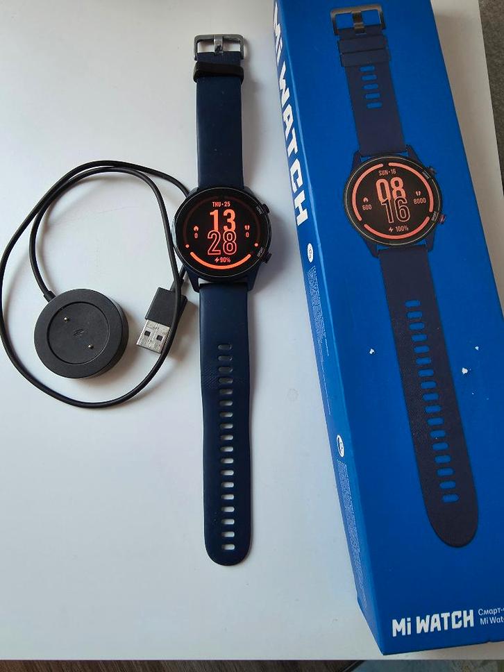 xiaomi mi watch, Bijoux, Sacs & Beauté, Montres connectées, Android, Bleu, La taille, Étanche, Enlèvement