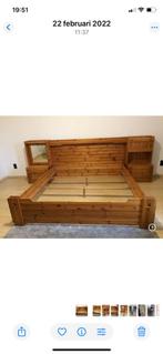 Twee persoons bed, Huis en Inrichting, Slaapkamer | Bedden, Ophalen, Gebruikt, Overige kleuren, Tweepersoons