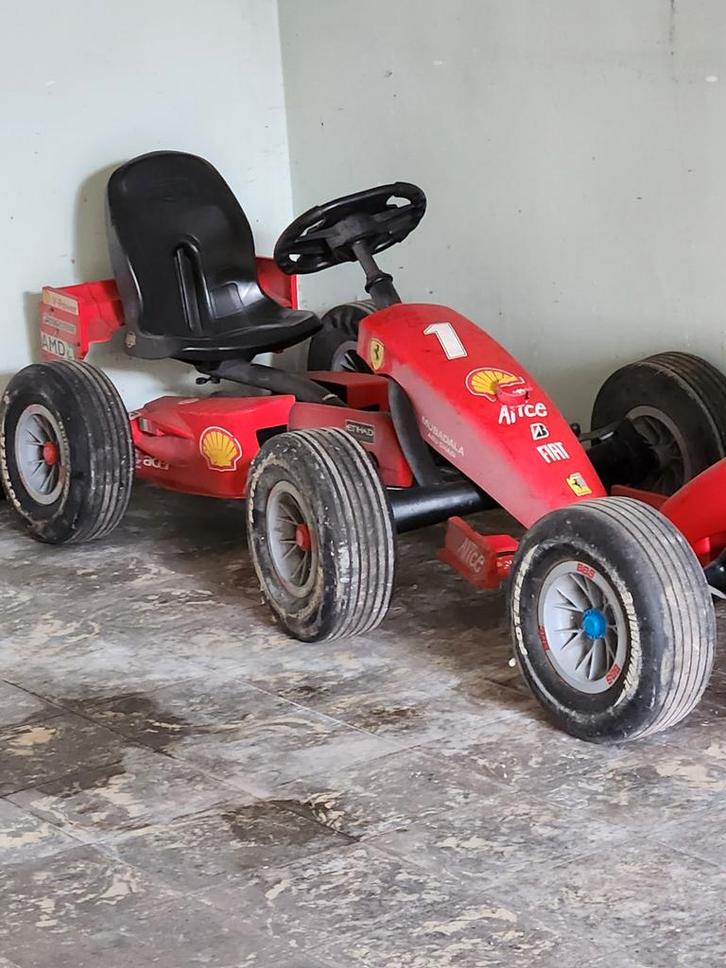 ❤️❤️❤️   GO CART VAN HET MERK FERRARI, Kinderen en Baby's, Speelgoed | Buiten | Skelters, Gebruikt, Berg, Ophalen