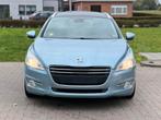 Peugeot 508 2.0 diesel, Auto's, Peugeot, Euro 5, Zwart, Blauw, Leder en Stof