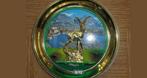 goud kleurig sierbord van de bergen souvenier, Ophalen of Verzenden