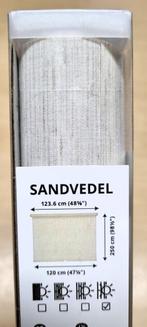 NIEUW--IKEA- SANDVEDEL Rolgordijn, beige, 120x250 cm, Nieuw, Beige, 100 tot 150 cm, 200 cm of meer