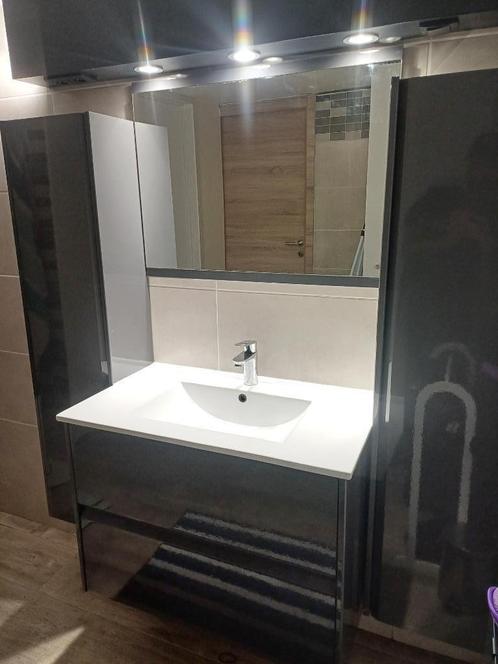 meuble salle-de-bain, Huis en Inrichting, Badkamer | Badkamermeubels, Gebruikt, Wastafelkast, 100 tot 150 cm, 150 tot 200 cm, 25 tot 50 cm