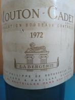 Mouton cadet baron Philippe de rothschild 1972, Collections, France, Enlèvement, Vin rouge, Neuf