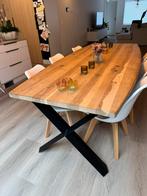 Maddox eiken tafel van Xoon 220x100, Huis en Inrichting, Tafels | Eettafels, Ophalen, 100 tot 150 cm, Eikenhout, 200 cm of meer