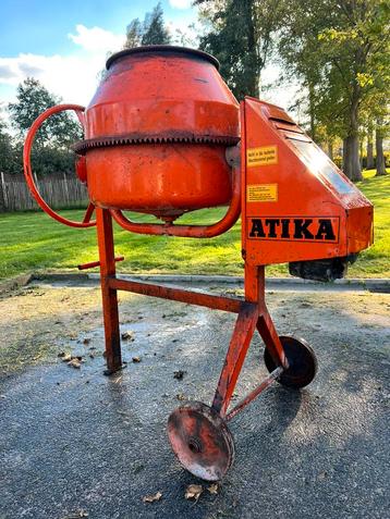 Atika betonmolen – 125L – werkt goed beschikbaar voor biedingen