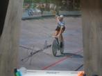 wielerposter 1984  team gis francesco moser, Verzenden, Gebruikt