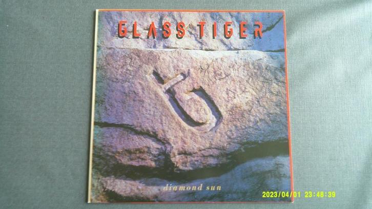 Glass Tiger - Diamond sun (LP), Cd's en Dvd's, Vinyl | Rock, Gebruikt, Ophalen of Verzenden