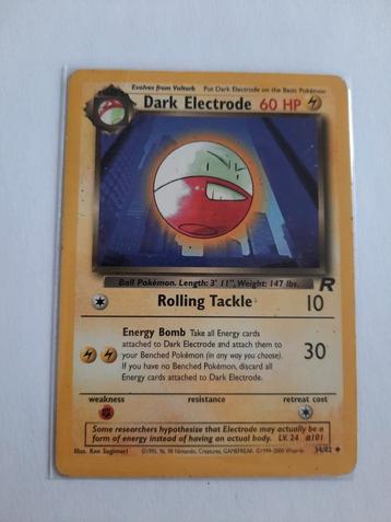 Dark electrode team rocket, Enlèvement ou Envoi, Comme neuf, Booster