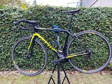 Giant TCR Advanced 0 Di2 Satin black/yellow , prijs verlaagd, Giant, Enlèvement, 28 pouces, Hommes