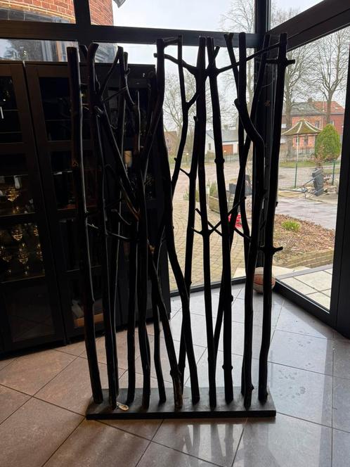 Séparateur de pièce – branches en bois, Huis en Inrichting, Woonaccessoires | Kamerschermen, Zo goed als nieuw, Ophalen