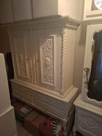 Antieke houten kast, Ophalen