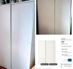 Armoire ikea coulissante kleppstad blanche, Enlèvement