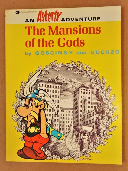 Asterix -The Mansions of the Gods - 1975 - Goscinny & Uderzo, Boeken, Stripverhalen, Gelezen, Eén stripboek, Ophalen of Verzenden