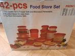 nieuw set 42 delig Food store set voor de vriezer, microgolf, Ophalen of Verzenden, Nieuw