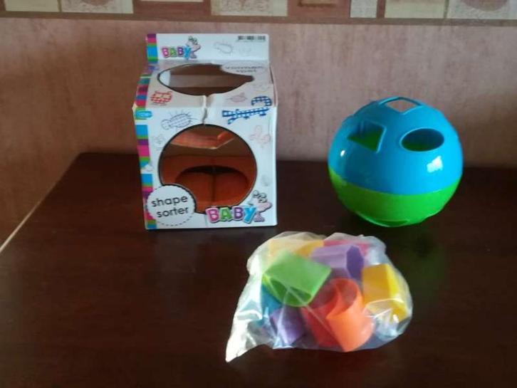 Nieuwe bal met vormen of vormen spel, Kinderen en Baby's, Speelgoed | Babyspeelgoed, Nieuw, Overige typen, Ophalen of Verzenden