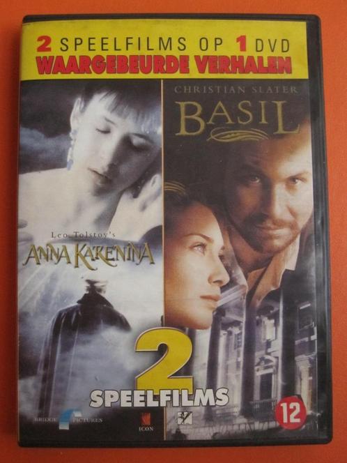 Anna Karenina + Basil (2 films op 1 DVD), Cd's en Dvd's, Dvd's | Drama, Zo goed als nieuw, Drama, Boxset, Vanaf 12 jaar, Ophalen of Verzenden