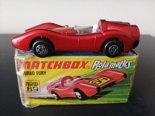 Lesney Matchbox Superfast #69 Turbo Fury in doosje, Hobby en Vrije tijd, Modelauto's | Overige schalen, Zo goed als nieuw, Ophalen of Verzenden