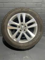 Volkswagen Tiguan 18 inch wielset incl. winterbanden 4st / 2, Auto-onderdelen, Banden en Velgen, 18 inch, Gebruikt, Banden en Velgen