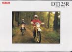 Moto Yamaha DT125R Super Trail brochure publicitaire, Verzenden, Gelezen