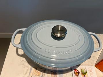 Nieuwe Le Creuset braadpan Coastal Bleu 29 cm in de doos beschikbaar voor biedingen