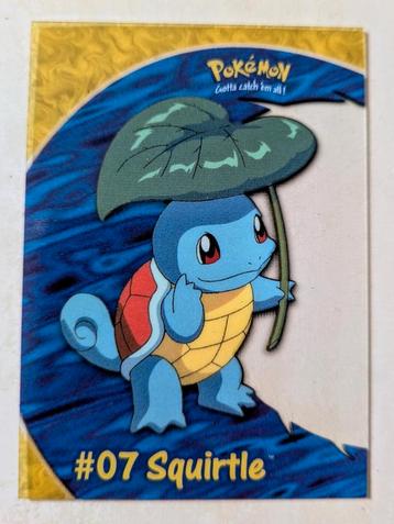 Pokemon Squirtle PC4 kaart Topps 2000 beschikbaar voor biedingen