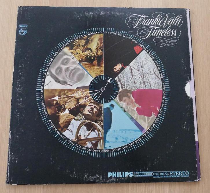 LP  Frankie Valli ‎– Timeless, Cd's en Dvd's, Vinyl | Rock, Gebruikt, Poprock, 12 inch, Ophalen of Verzenden