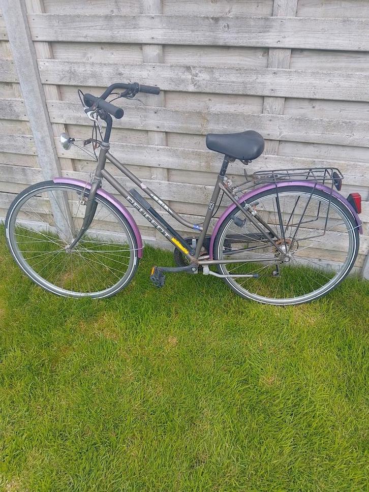 Damesfiets Peugeot, Fietsen en Brommers, Fietsen | Dames | Damesfietsen, Gebruikt, Overige merken, Versnellingen, 47 tot 50 cm