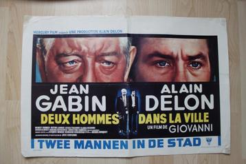 filmaffiche Alain Delon 2 hommes dans la ville filmposter