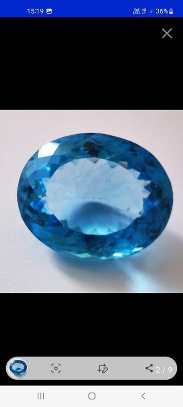 Prachtige TOPAZ van bijna 50 Carat