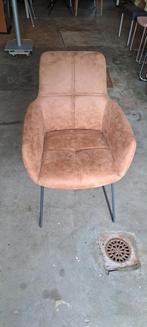 Une chaise Malaga velour cognac, Ophalen, Zo goed als nieuw, Eén