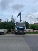 Mercedes Axor met Hiab Kraan, Ophalen