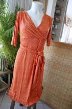 leuk vlot aanpassende vintage jurk, Kleding | Dames, Maat 38/40 (M), Oranje, Ophalen of Verzenden, Gedragen