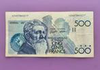 500 Francs  1989 - 1992  Meurnier, Timbres & Monnaies, Billets de banque | Belgique, Enlèvement ou Envoi, Billets en vrac