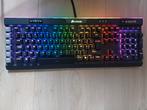 corsair k95 toetsenbord, Computers en Software, Ophalen, Azerty, Zo goed als nieuw, Bedraad