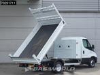 Iveco Daily 35C14 Open Laadbak met Kist Dubbellucht 3,5t Tre, Auto's, Stof, Gebruikt, Euro 6, Iveco