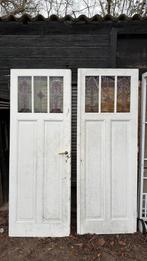 Lood in Glas dubbele deur, Doe-het-zelf en Bouw, Deuren en Vliegenramen, Ophalen, Gebruikt, Glas