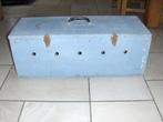 Caisse de transport ancienne pour pigeon, Ophalen, Gebruikt