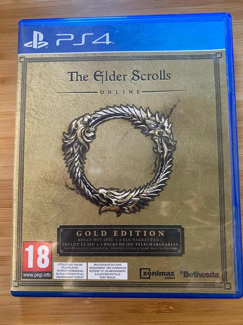 De online gouden editie van The Elder Scrolls, Games en Spelcomputers, Games | Sony PlayStation 4, Zo goed als nieuw, Role Playing Game (Rpg)