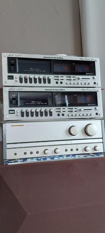 **** PM-80 GOLD + 2MARANTZ 5220**** beschikbaar voor biedingen