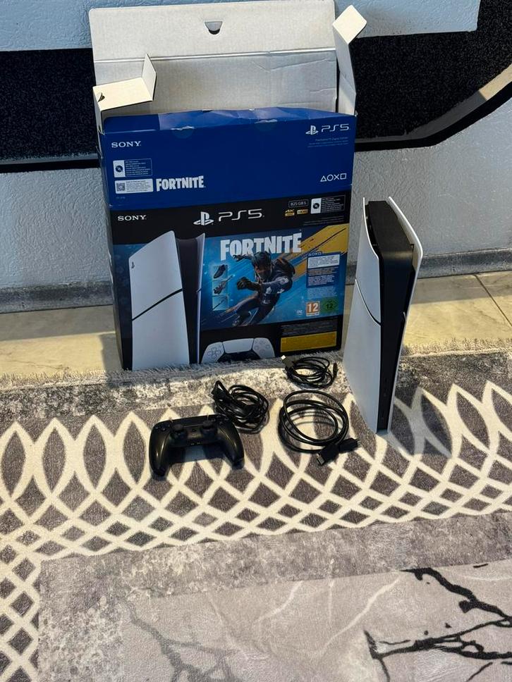 Ps5 slim digitale editie met garantie, Consoles de jeu & Jeux vidéo, Consoles de jeu | Sony PlayStation 5, Comme neuf, Playstation 5