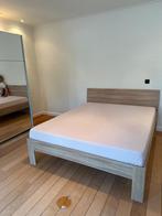 Lit double 160x200 comme neuf, Enlèvement