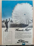 US WO2 advertentie STANPAR met parachutisten, airborne, Ophalen of Verzenden